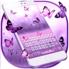 Purple Dream Butterfly Keyboard simgesi