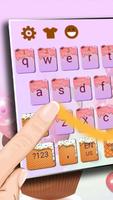 waffle ice cream keyboard purple स्क्रीनशॉट 1