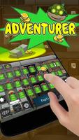 Adventurer Keyboard Theme Poster