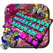 Rock Graffiti Keyboard Theme