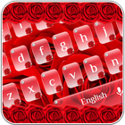 Romantic Red Rose Keyboard ikon