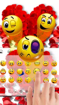 Screenshot 3 for Rose Valentine's Day Keyboard