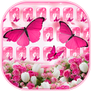 Розовая розовая бабочка APK