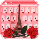 Rose Eiffel Tower Keyboard APK