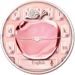 Rose Gold Apple Keyboard Theme