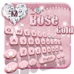Rose Gold Keyboard Theme