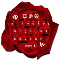 Rose Love Petal Keyboard Theme APK 下載