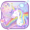 Rainbow Unicorn Keyboard Theme
