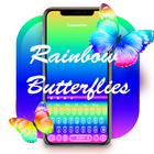 Rainbow Butterfly Keyboard icône