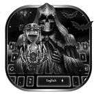 Reaper Hourglass Keyboard Theme Zeichen