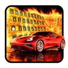 Red Super Car icon