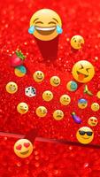 Red Glitter Bowknot Keyboard screenshot 2
