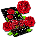 Rote Rosen-Tastatur APK