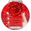 Red Rose Diamond Keyboard