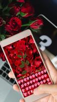 Rose petal keyboard penulis hantaran