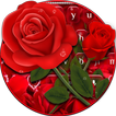 Red Rose Flower Keyboard
