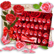 Red Rose Flower Keyboard Theme