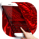 Red  Thunder Dragon Keyboard APK