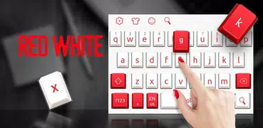 Rot Weiß Tastatur