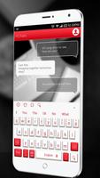 Красная белая клавиатура скриншот 2