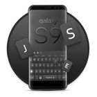 آیکون‌ Black Professional Keyboard for Samsung S9