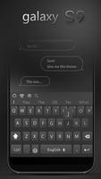 برنامه‌نما Black Professional Keyboard for Samsung S9 عکس از صفحه