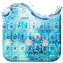 Water Glass Keyboard Theme APK