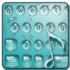 Tema del teclado de agua icono