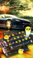 2 Schermata War And Sports Car Keyboard