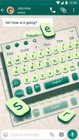 Keyboard Theme For Whatsapp capture d'écran 1