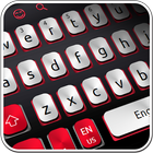 White And Red Simple Keyboard biểu tượng