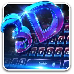 3D Laser Science keyboard APK download
