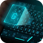 Hologram Star Tech Keyboard Theme icône