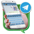 Telegramm Messenger Tastatur Zeichen