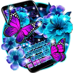 Twinkle Flower Butterfly Keyboard アプリダウンロード