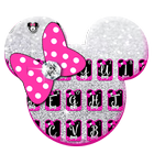 Twinkle Minny Bowknot Keyboard Theme ไอคอน