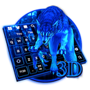 APK 3D Ice Wolf Keyboard