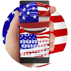 USA Flag Keyboard Icon