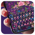 Vintage Classic Rose Keyboard أيقونة