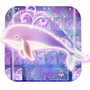 Violet Starry Whale Keyboard APK