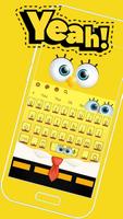 Yellow Cartoon Keyboard screenshot 1