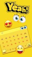 Yellow Cartoon Keyboard screenshot 2