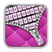 Diamond Zip Pink Keyboard