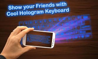 Simulator 3D Keyboard Hologram स्क्रीनशॉट 3