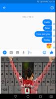 برنامه‌نما Keyboard For Manchester United 2018 عکس از صفحه