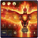Fire Phoenix Bird Dark Theme APK