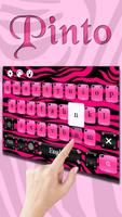 Magenta Zebra Stripe Theme скриншот 1