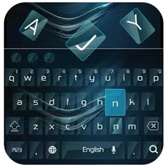 Navy Keyboard for Huawei P10 APK download