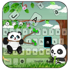 Panda Populair Toetsenbord-icoon