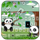 Panda Popular Teclado icono